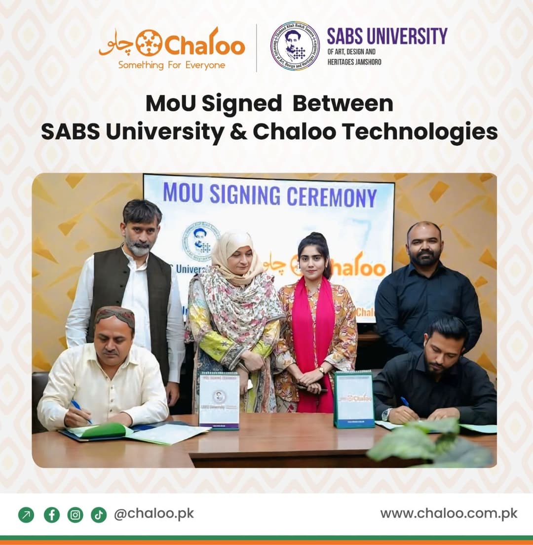 Chaloo Technologies & SABS University Jamshoro Partner for Smart Transport Transformation